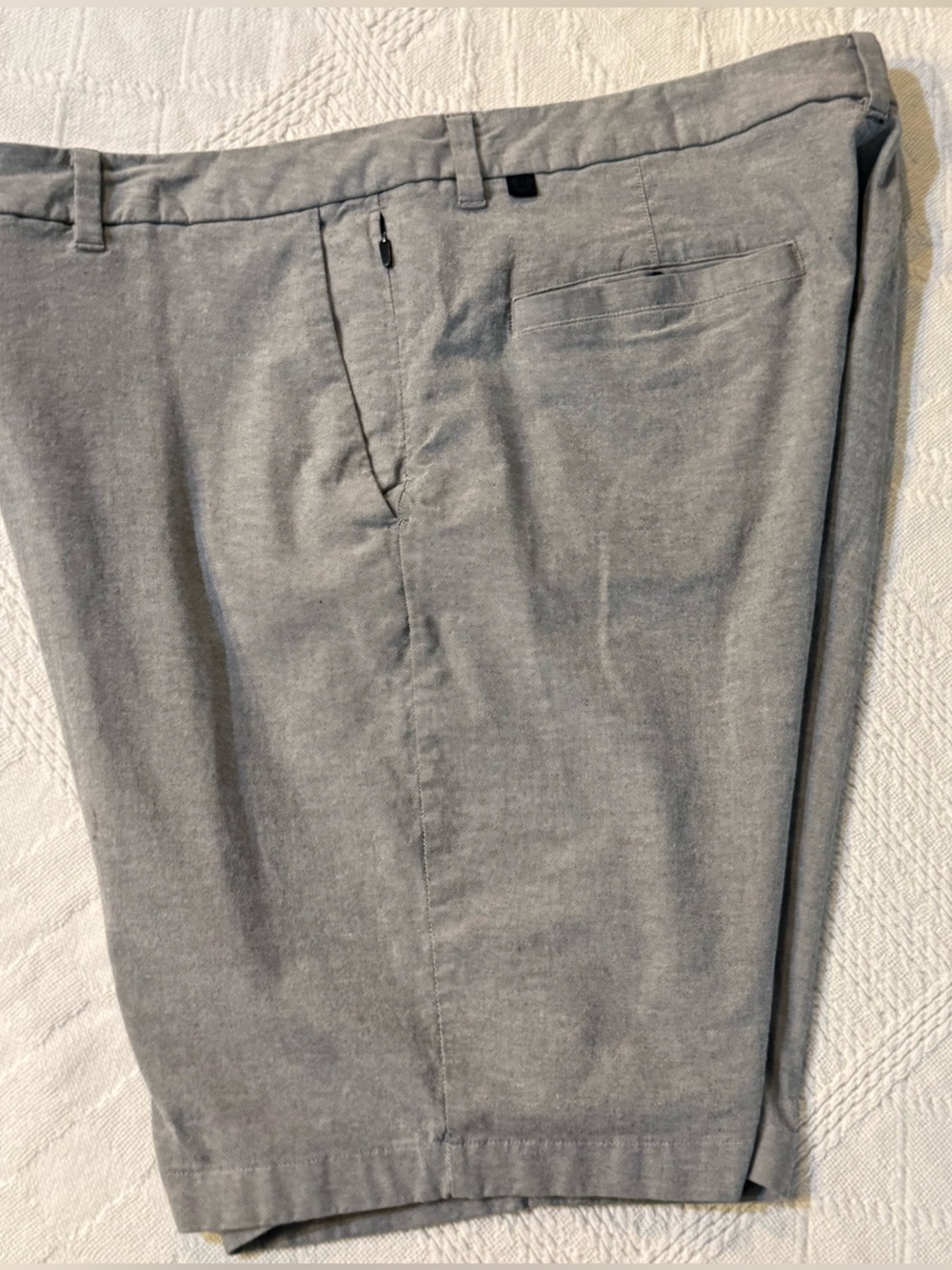 Men's 38 40 Lululemon Flat Front Performance Golf Shorts Classic Khaki Chino